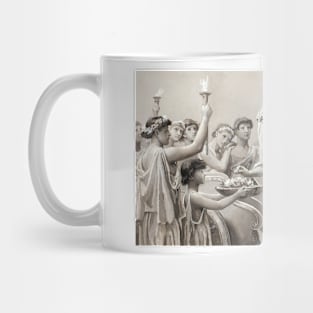 It Was the Custom Then to Bring Away the Bride From Home by Will Hicock Low Mug